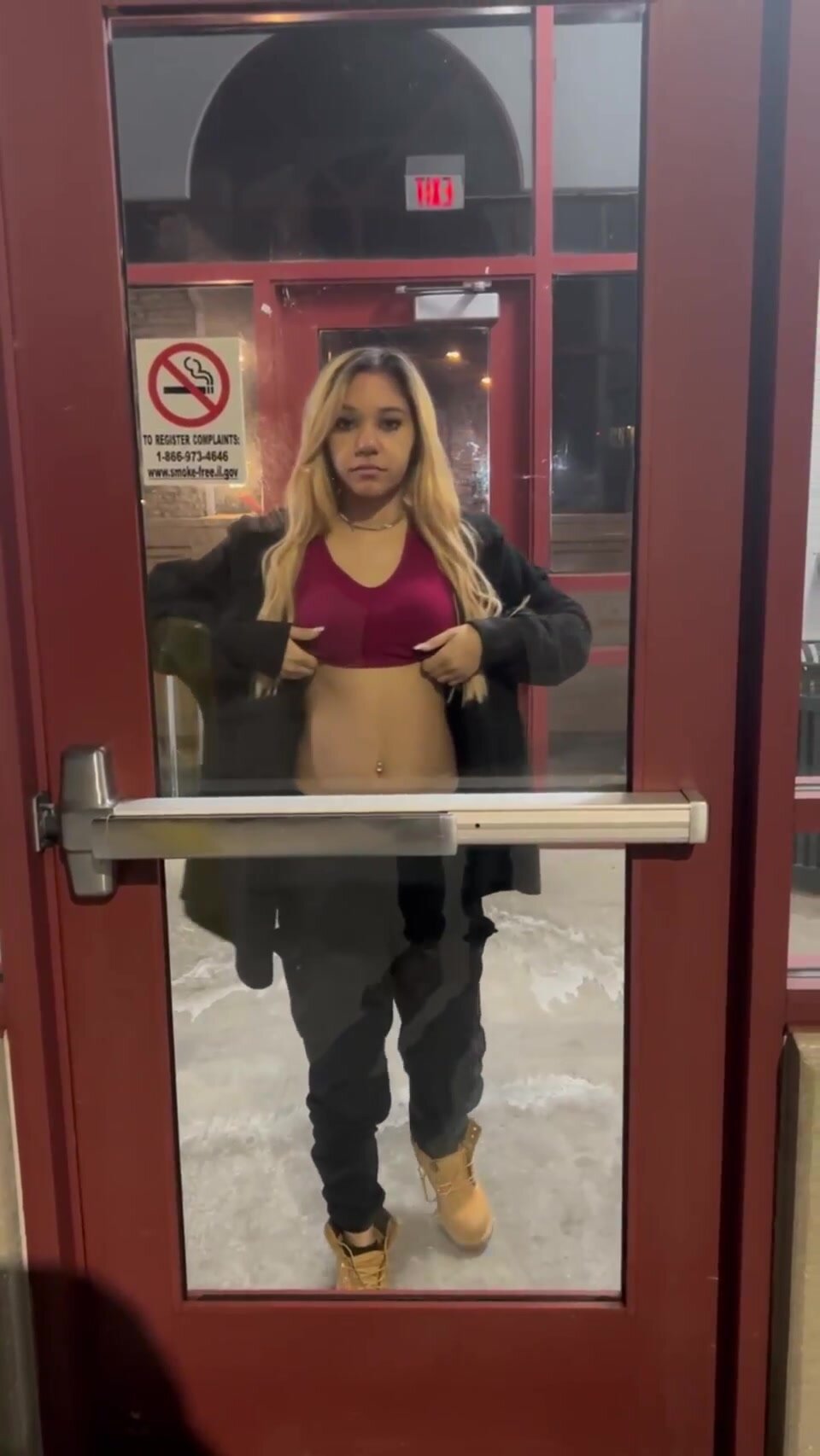 Would you pick up a 95lb nerd and slam her standing?