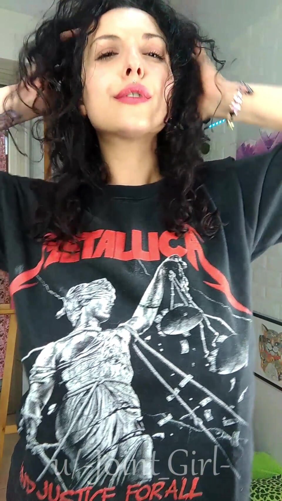 I'm just a metal girl with big tits and a kinky mind