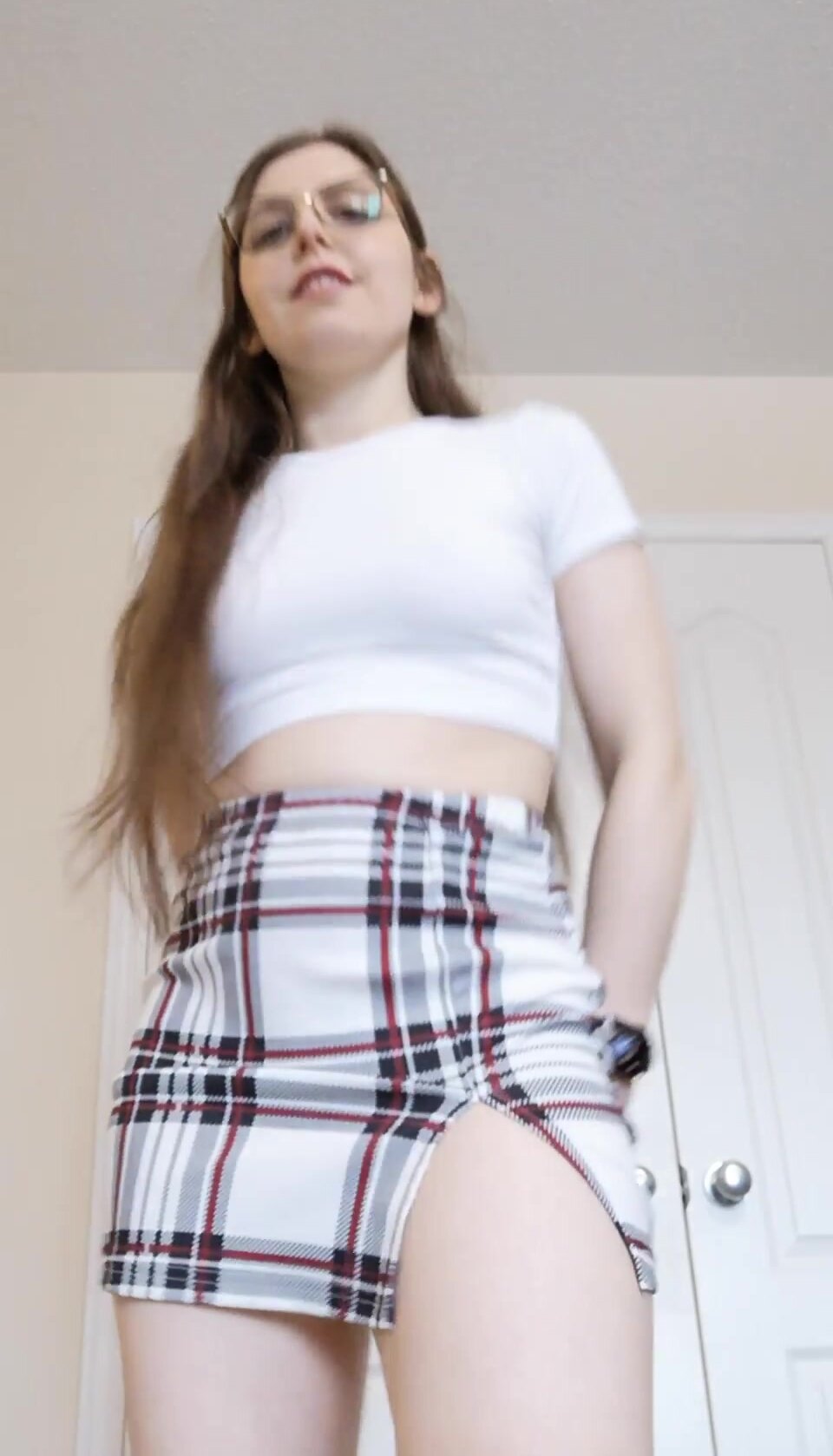 let me show you my new mini skirt!