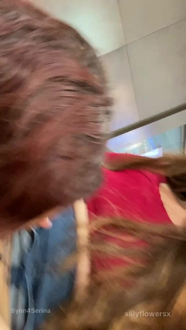 So lucky mall security didn't catch us!