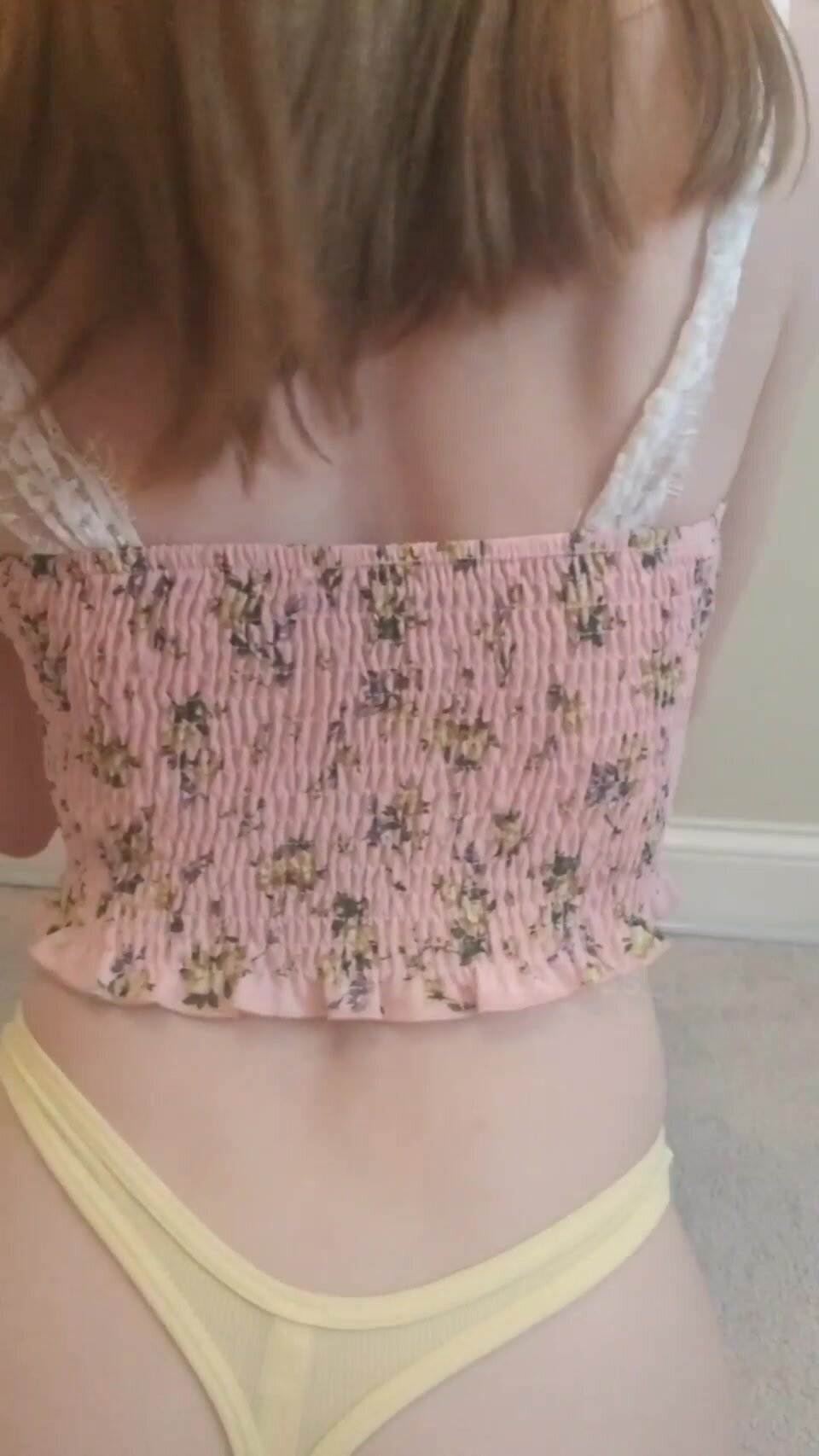 My ass looks better bent over