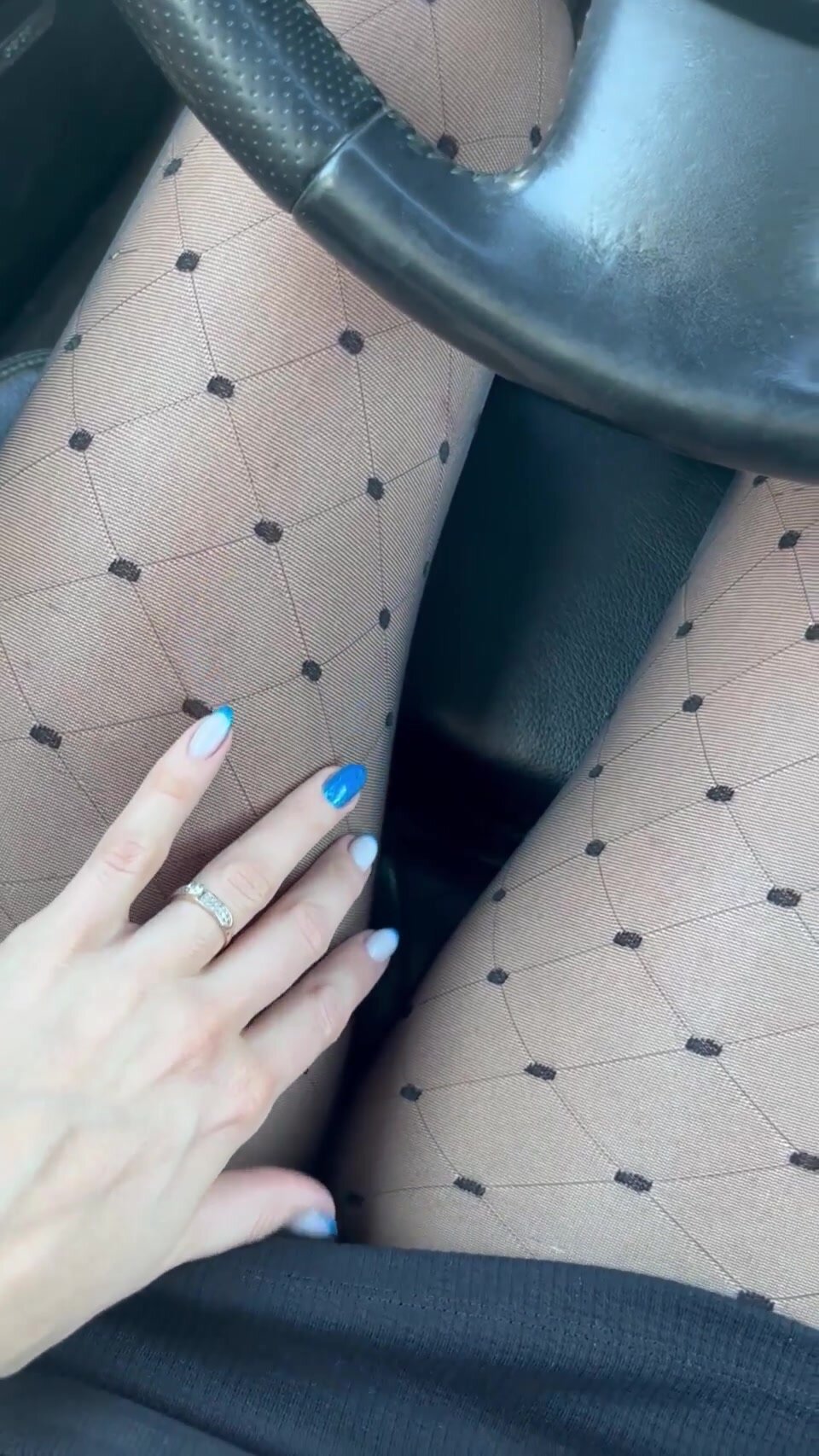 I hope you like my new pantyhose