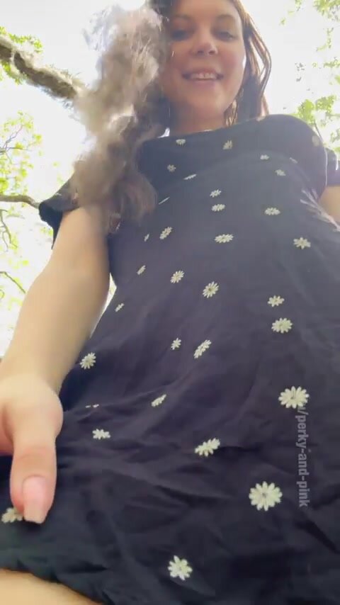 The best part about wearing a sundress is feeling the breeze on my pussy! ;)