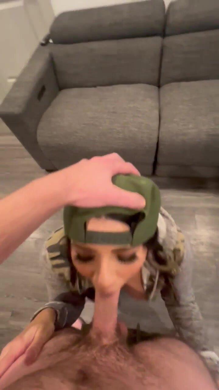 I always thank my man for giving me a load of his cum!