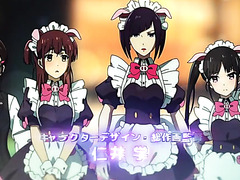 Akiba Maids in uniform anime video