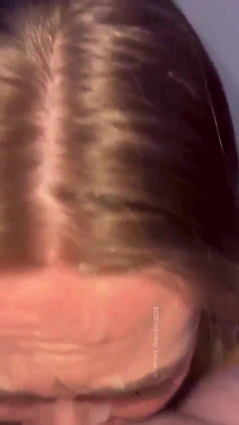 Cum covered and still going