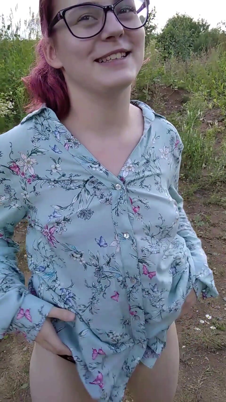 I'm just flashing boobs in a public park :3