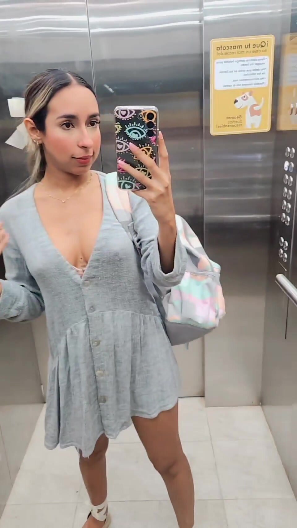 I'd not let you get bored in a stuck elevator