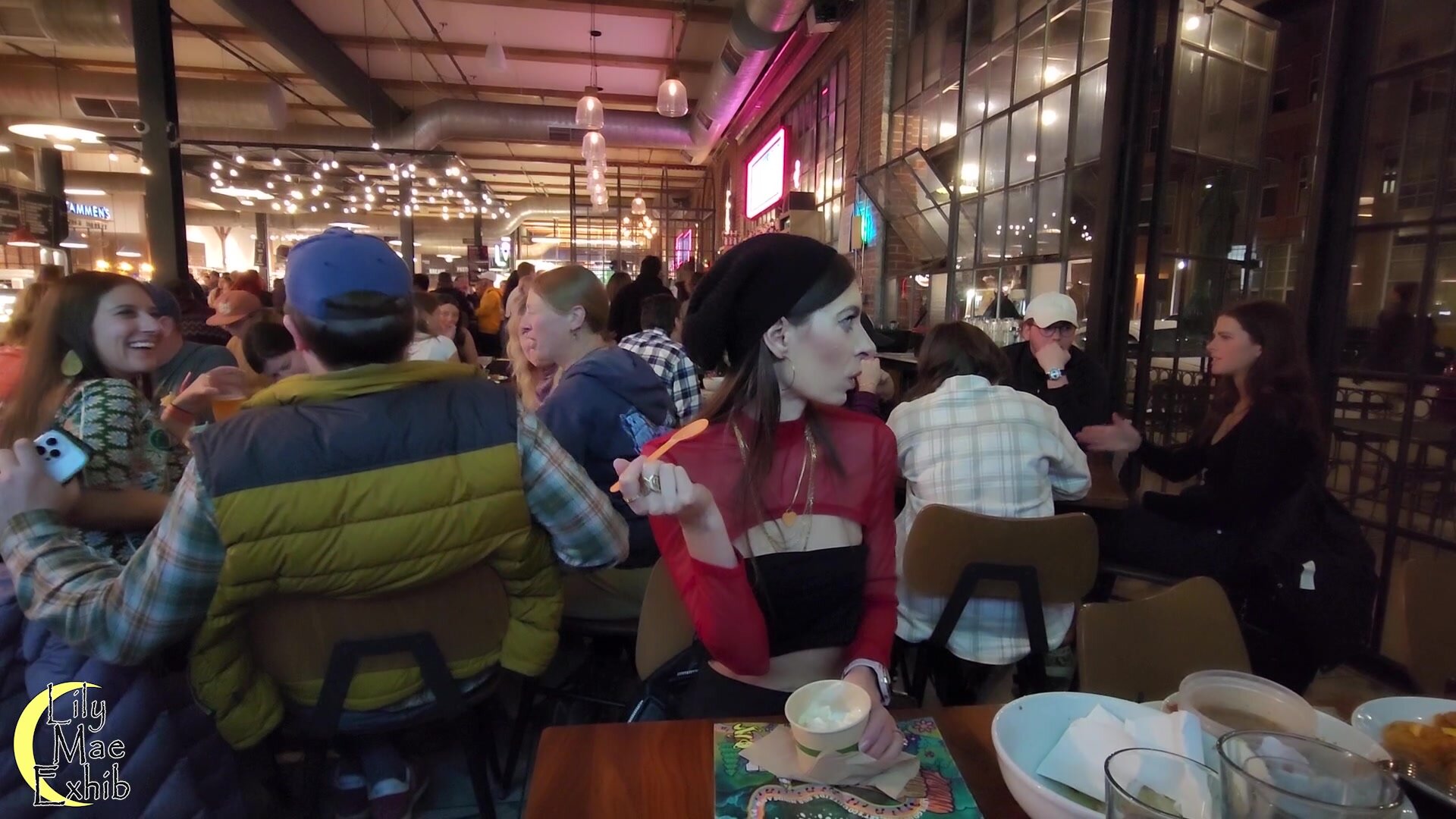 My husband took me to get ice cream so I gave everyone a sweet treat!