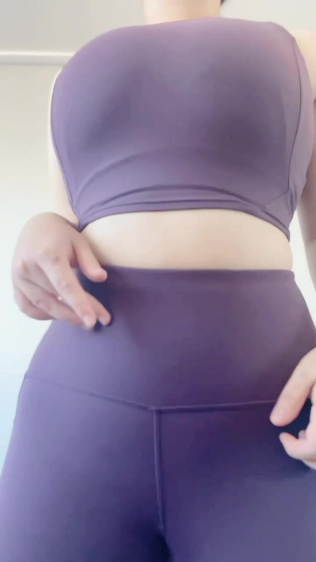 Come with me to the gym bathroom, I have a surprise for you