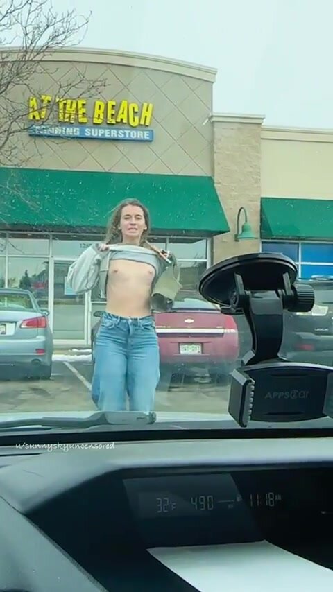 Bouncing through the parking lot