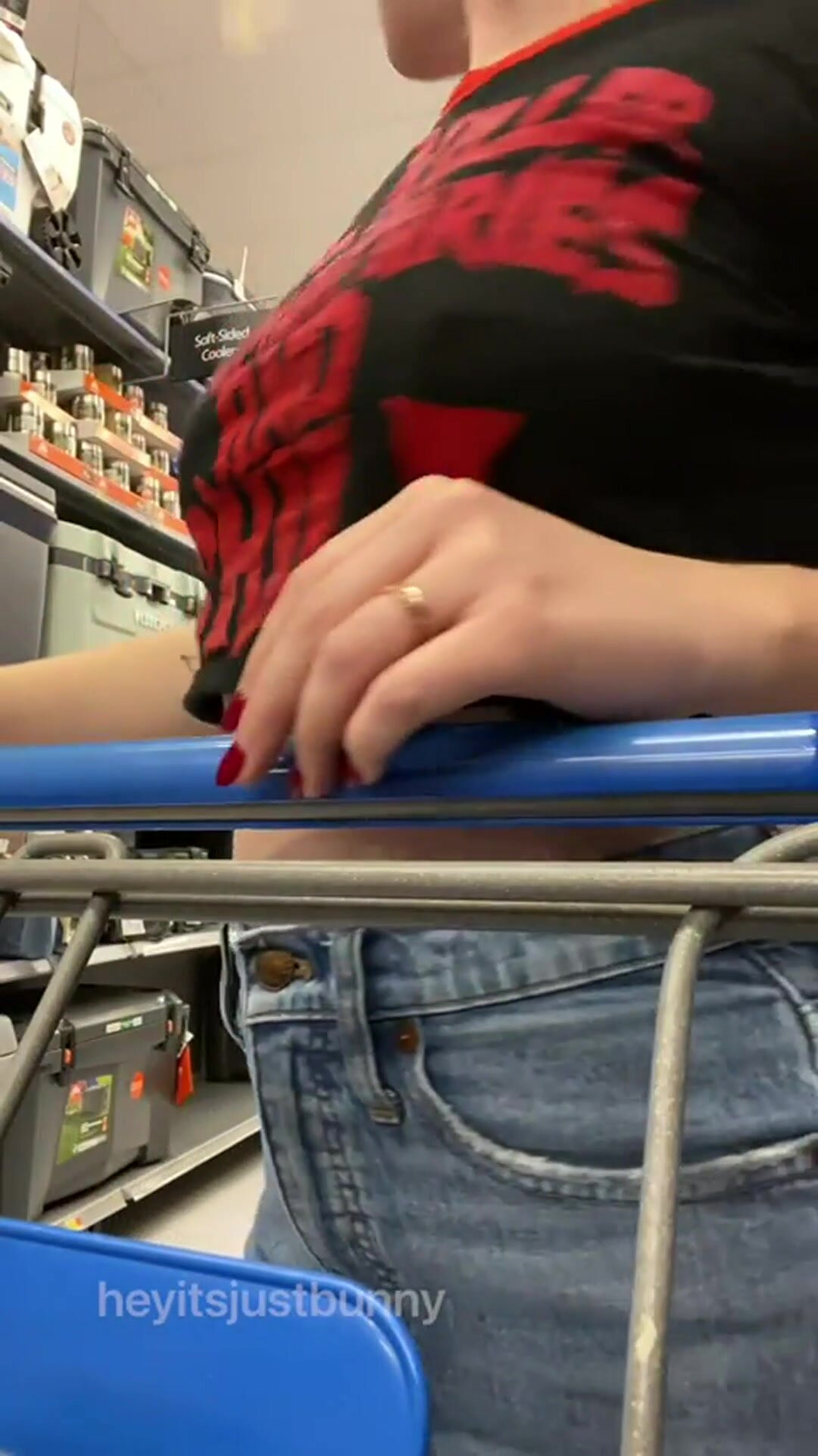 Can’t shop without turning a few heads