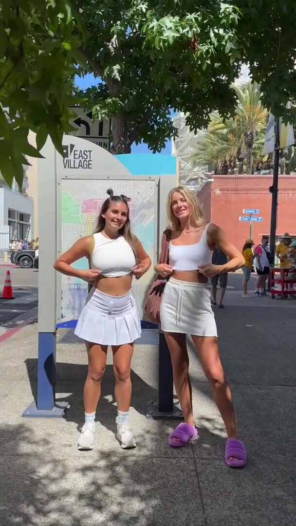 Flashing outside the baseball game!