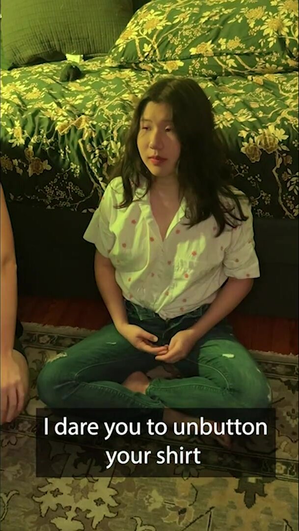 Your girlfriend is a blast at parties, your friends can dare her to do anything.