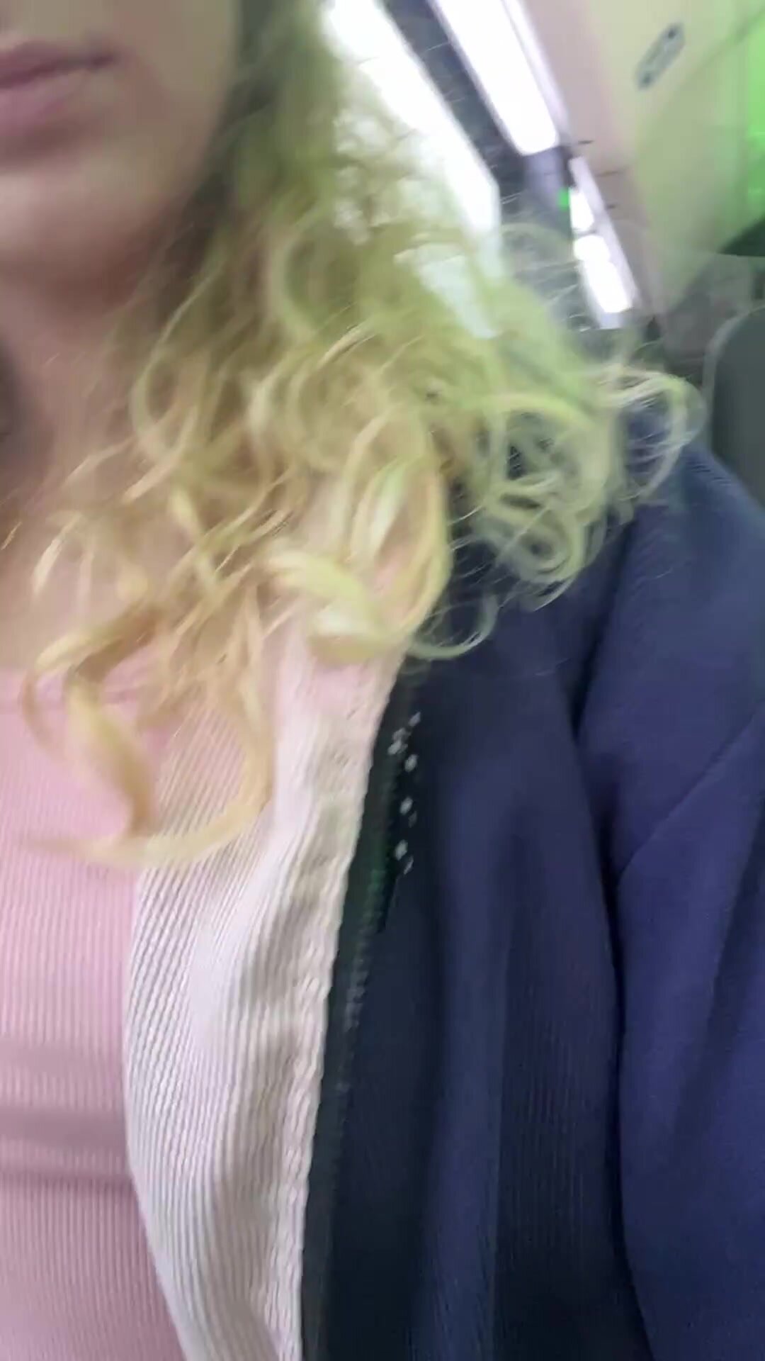 the bus ride to school only gets interesting when I get my teen tits out haha