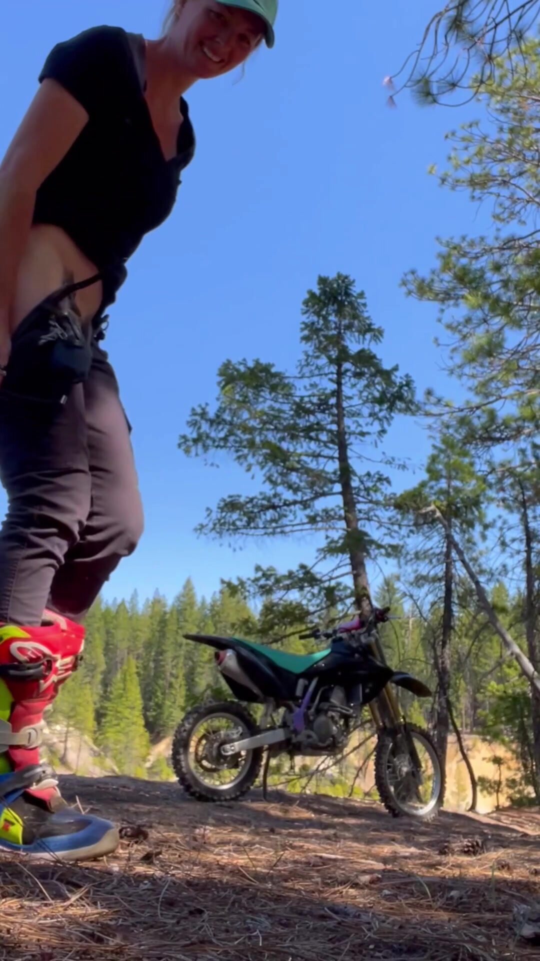 God I love doing it in nature and showing you.