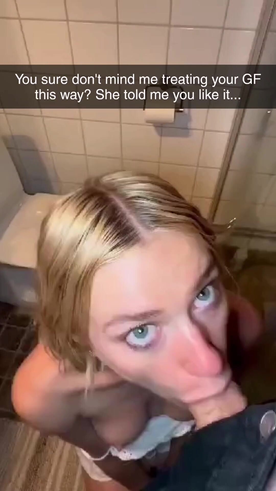 When you told her he must be gentle...