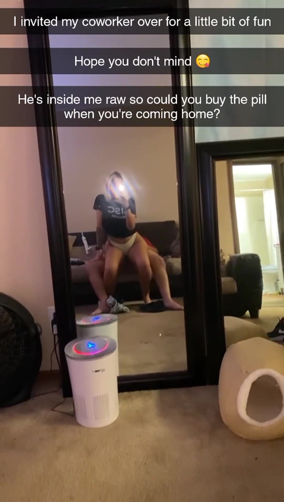 Also, do you mind sleeping on the couch tonight?