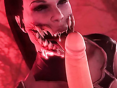Selection of animated porn with hot beauties from the popular video game Mortal Kombat.