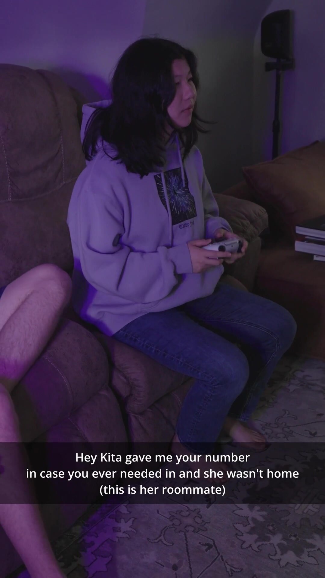 Your girlfriend is really close with her roommates