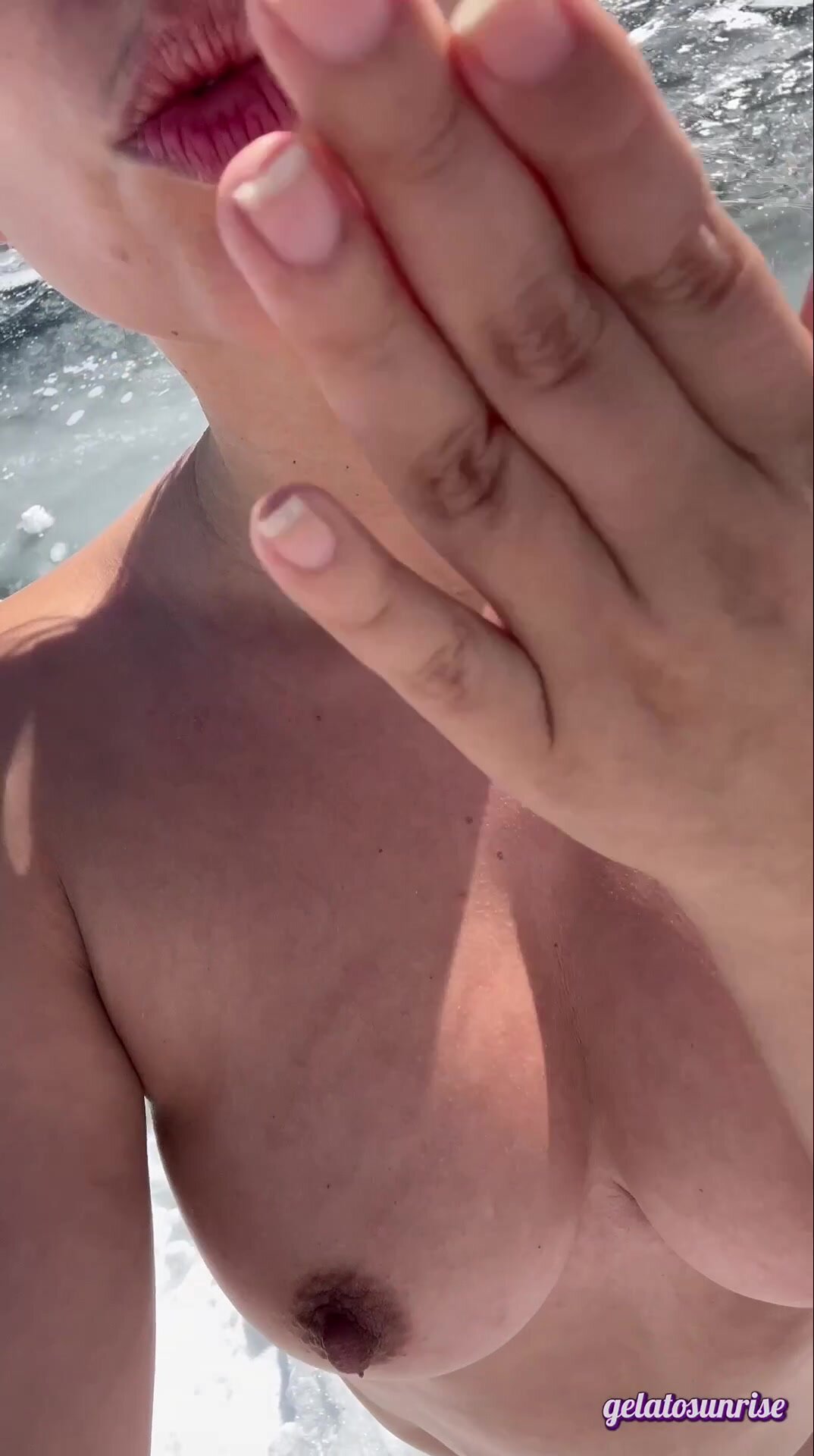 Driving thru the mountains