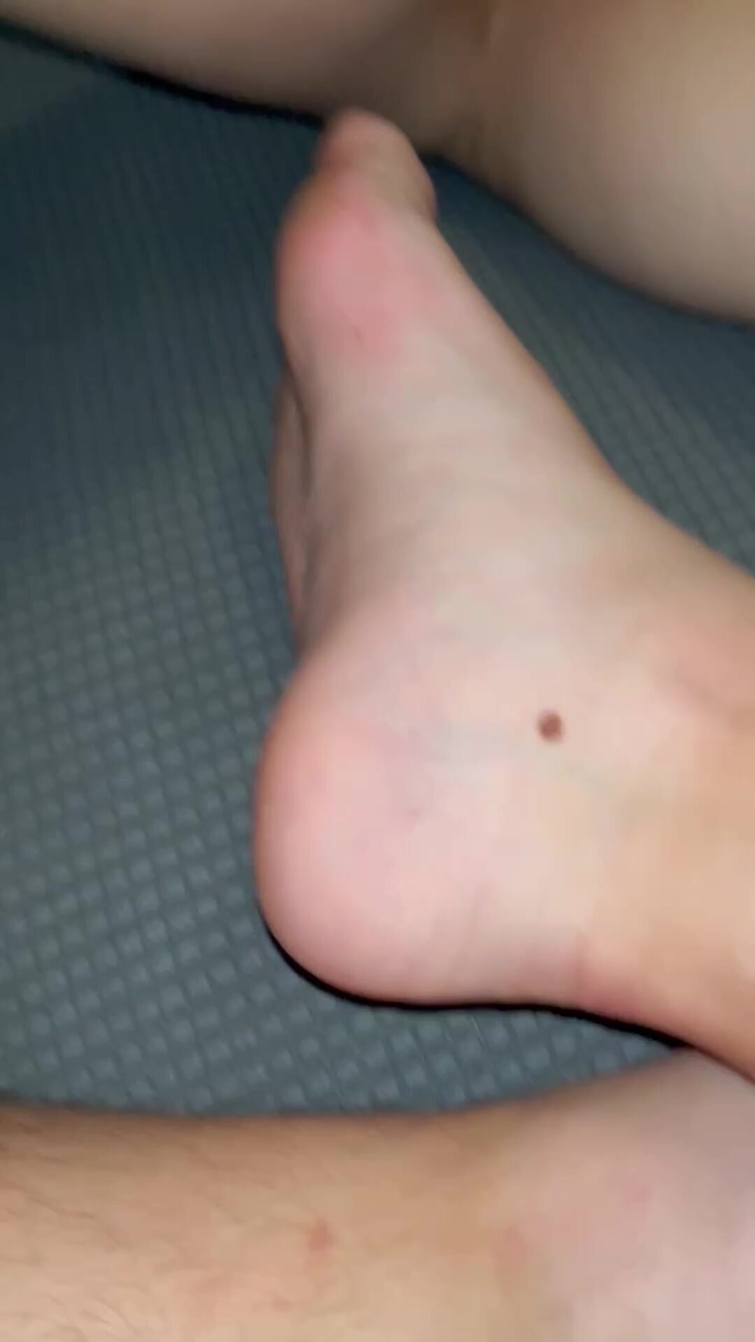 Jerking off my Trans GF's Big Juicy Cock