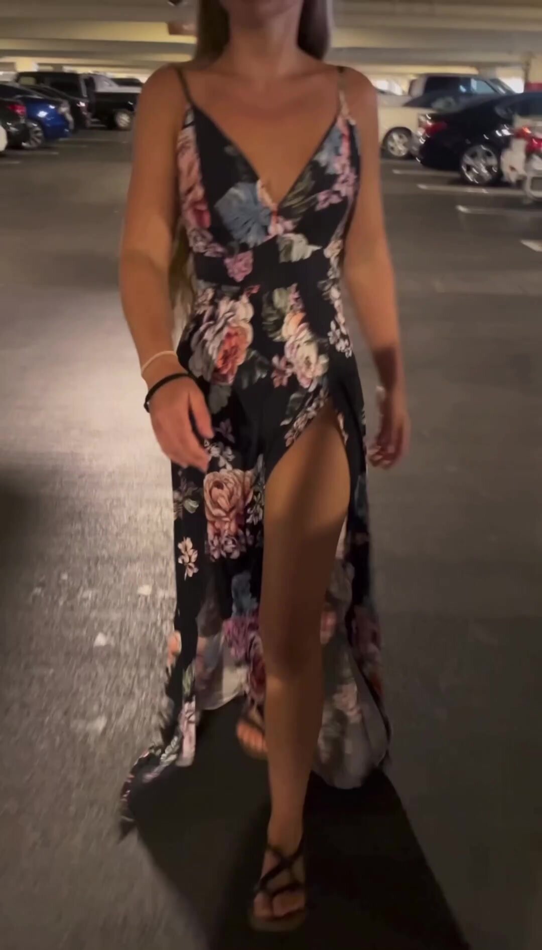 Sneaking in a full body flash on the way to my car