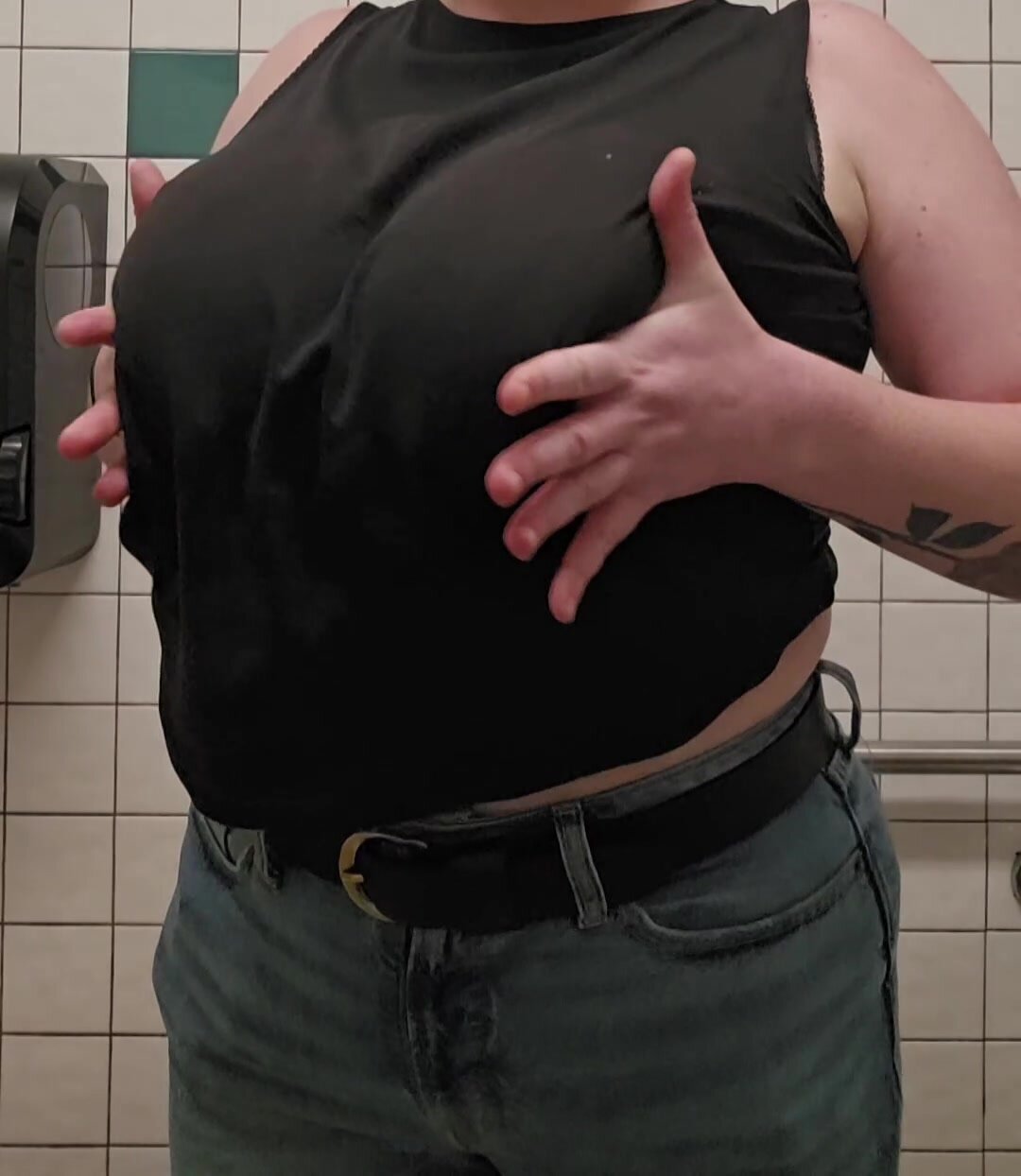 Can't sleep? Let me show you what's hiding under my work shirt