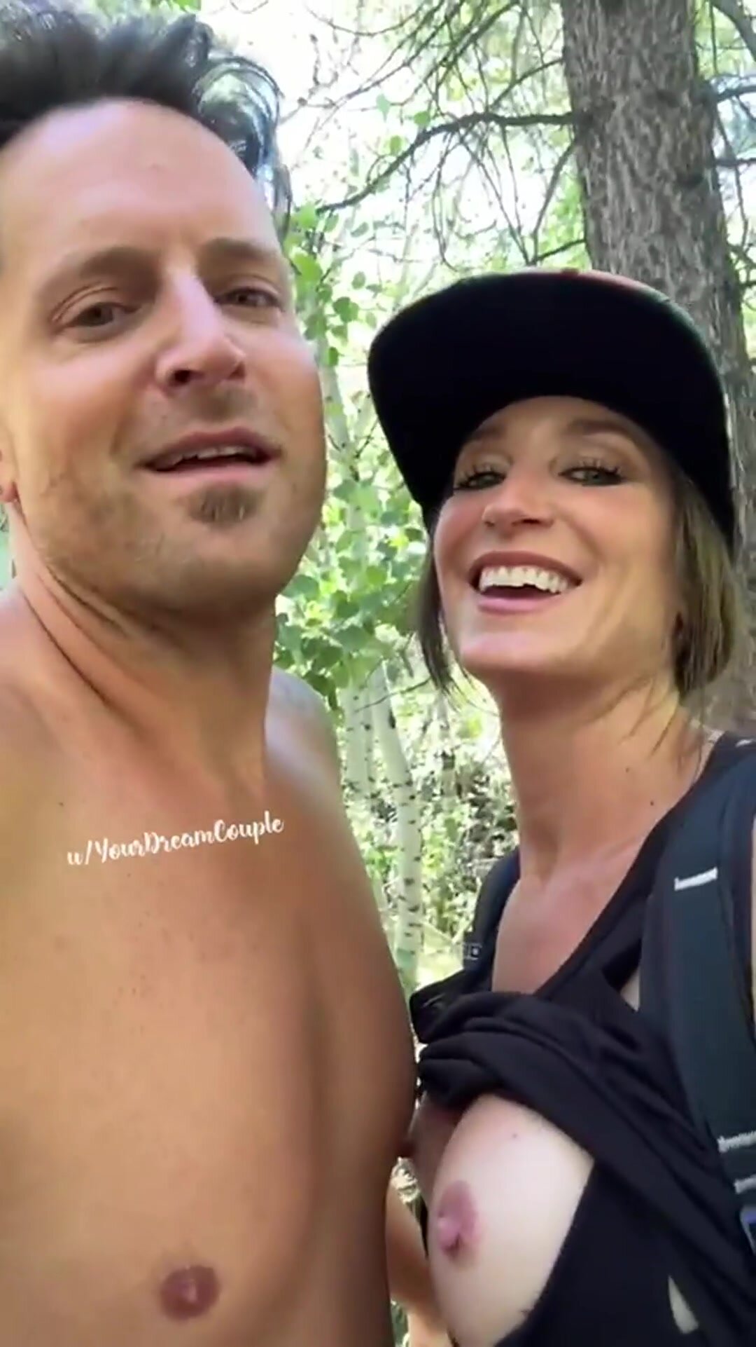 Went for a hike. Got horny