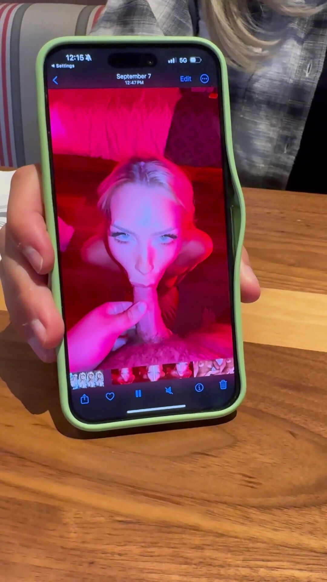 got straight to the point and showed what she was capable of