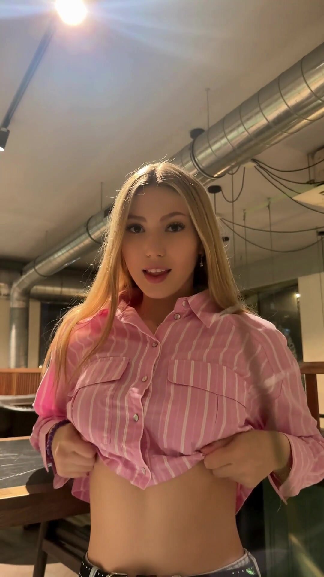 Hot Titty right in the restaurant