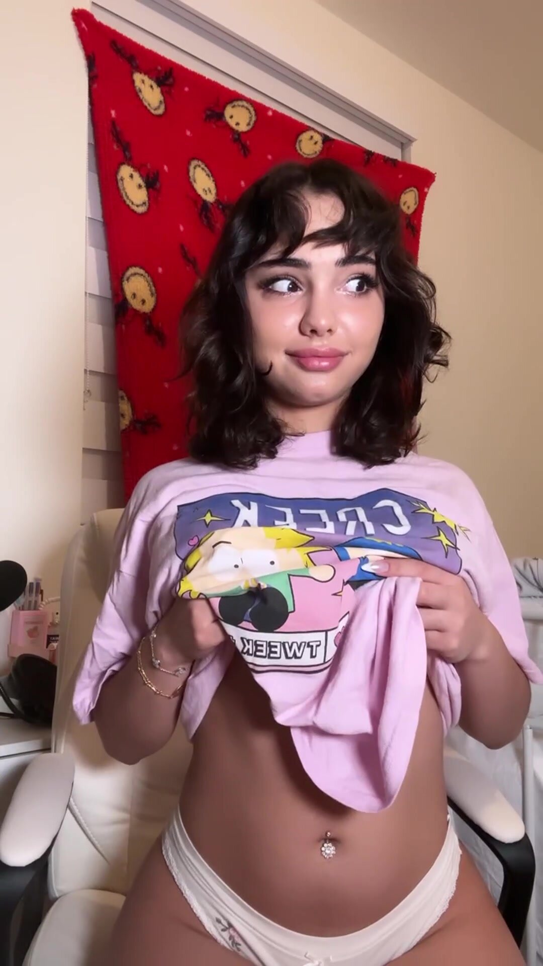 What a great day for a titty drop