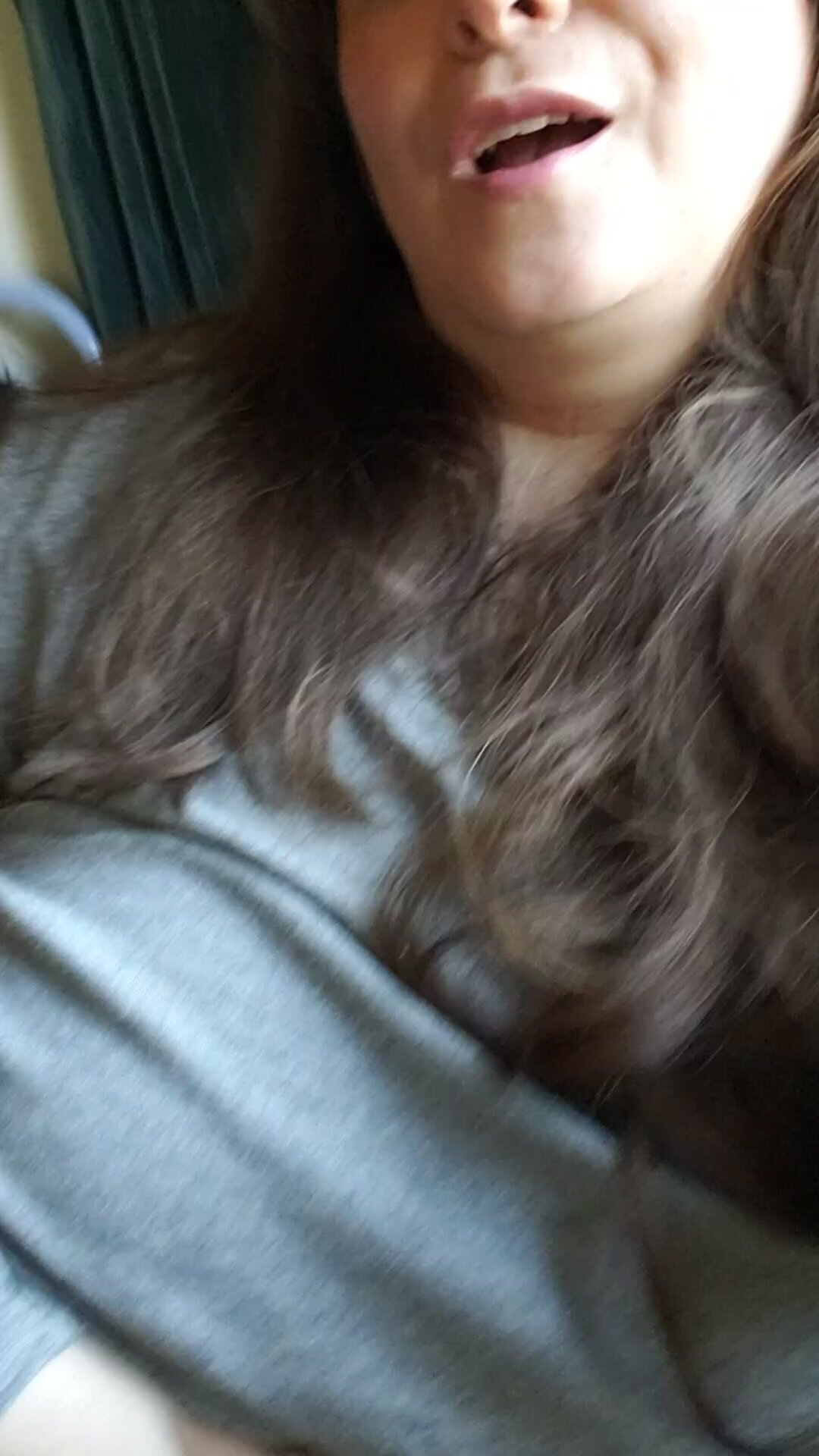 My guest was in the bathroom, perfect time for a lil flash!