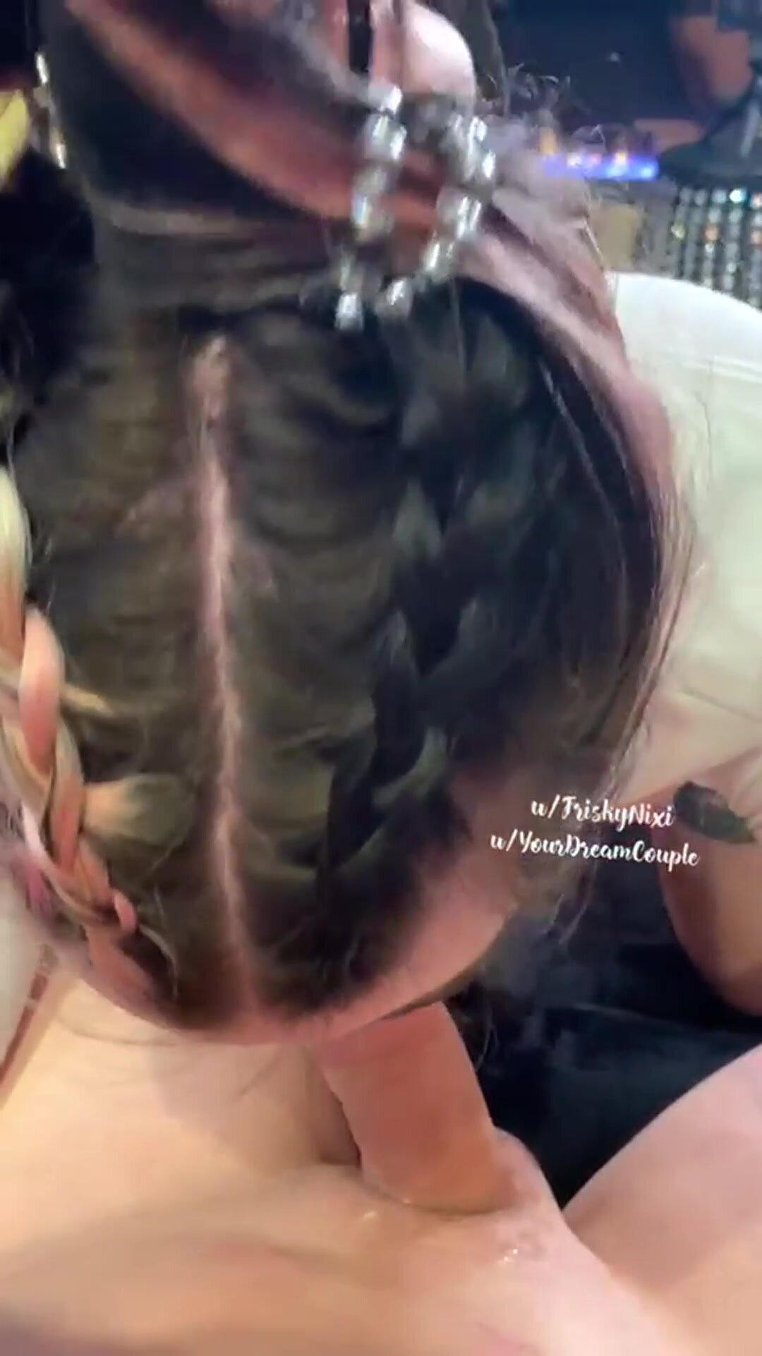 I told her I wanted to see her drain his balls