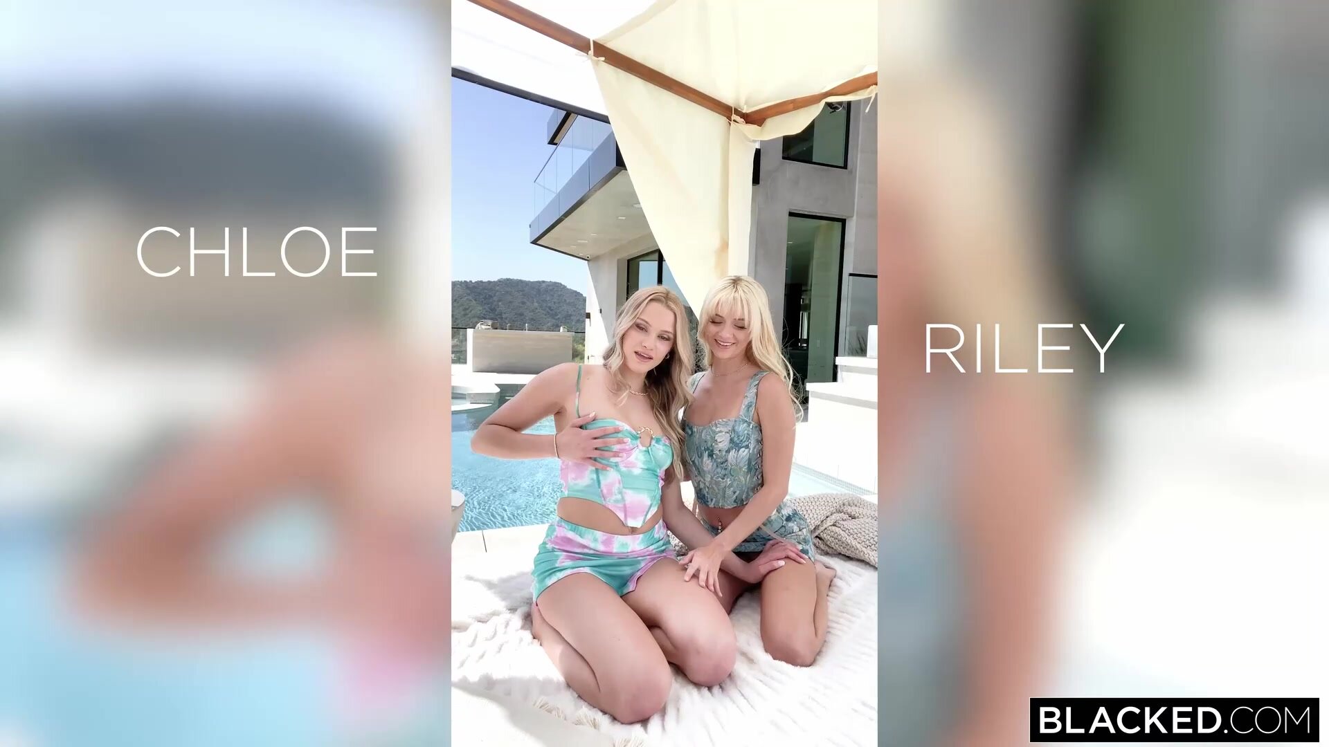 Blonde Besties Riley & Chloe Share BBC