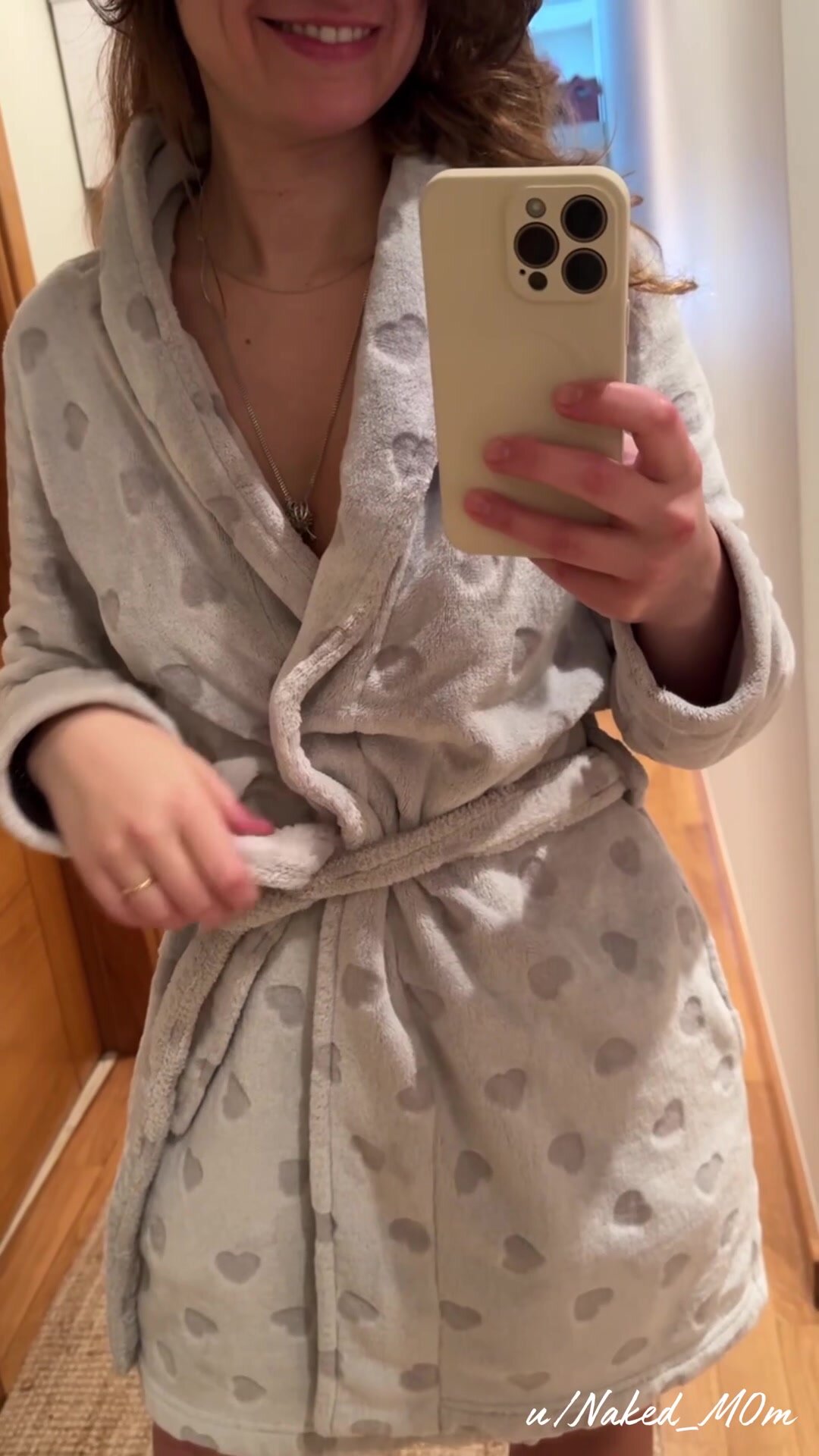 Starting my day in front of the mirror