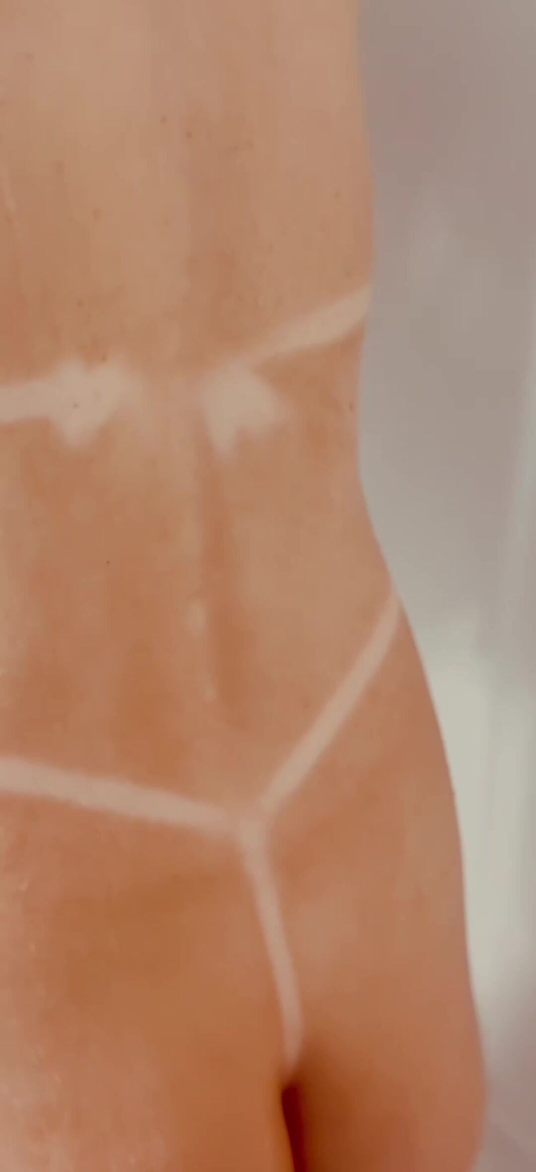 Naughty teacher in the shower