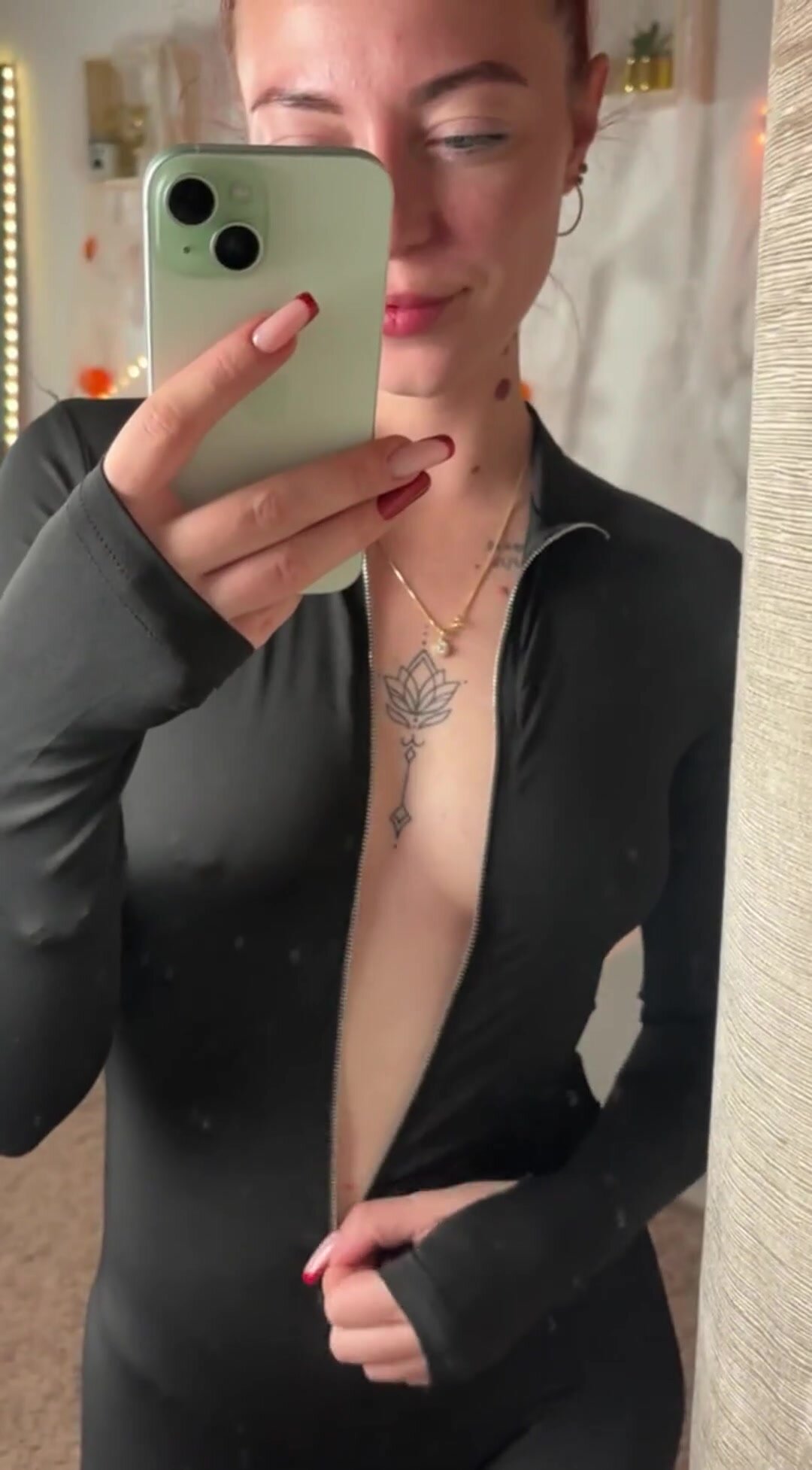 Just a pierced redhead