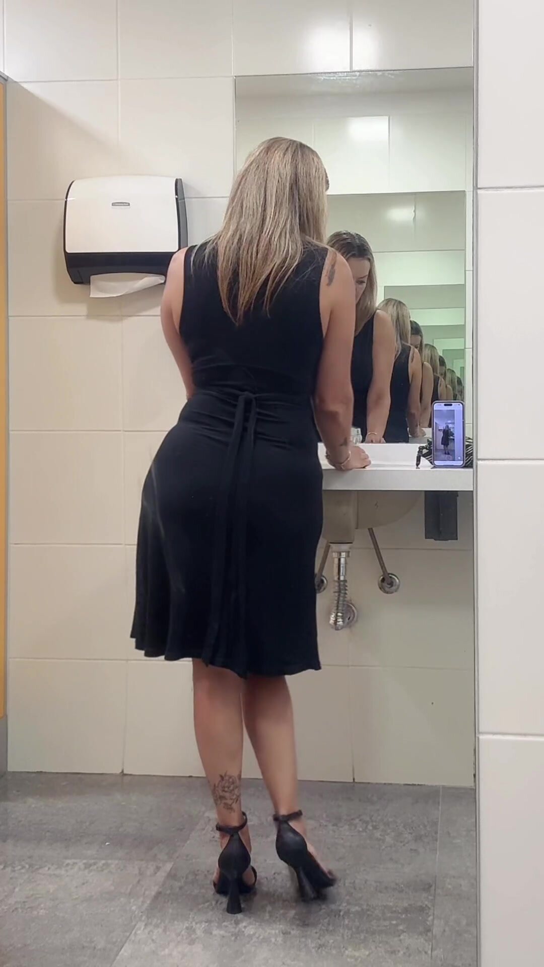 What does your dick think about me wearing a gstring under my office dress?