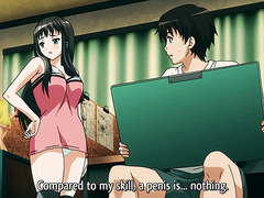 A young slut poses in front of the camera while sucking her boyfriend's big dick