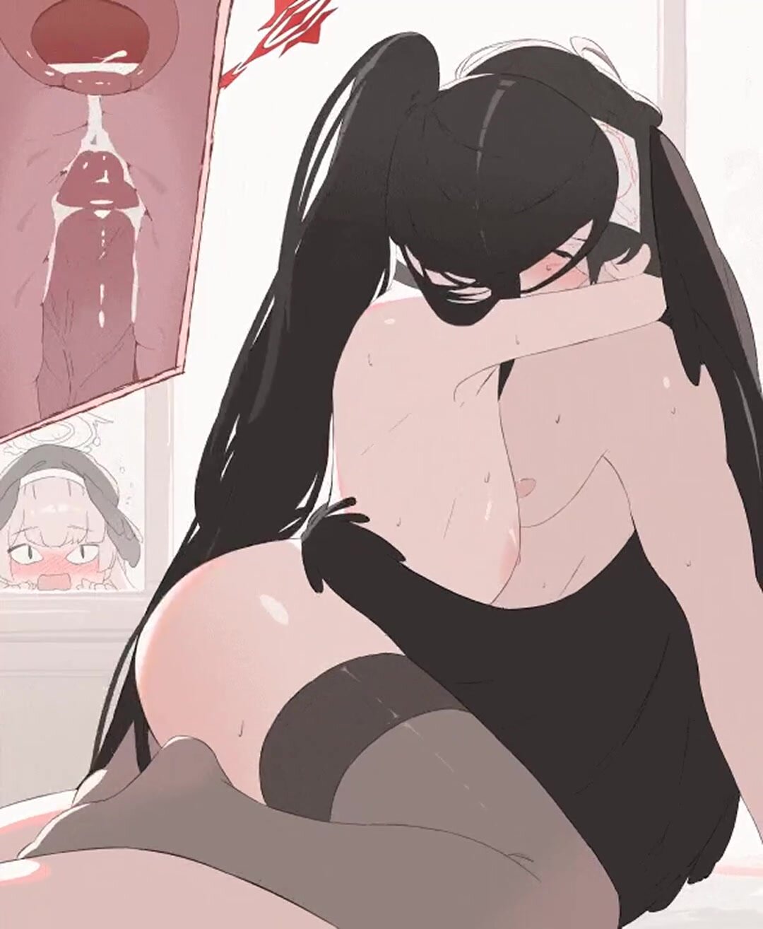 Felt so good she didn’t care