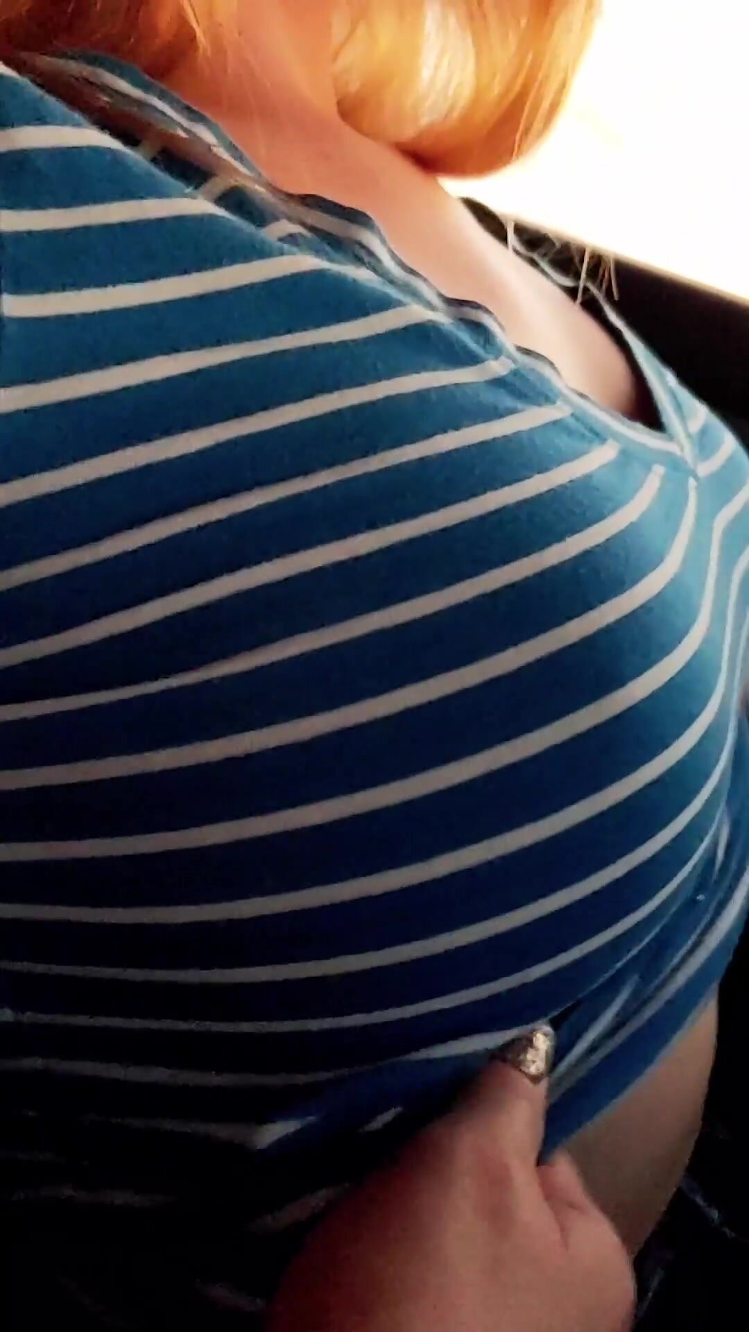 When there's traffic, the tits gotta come out