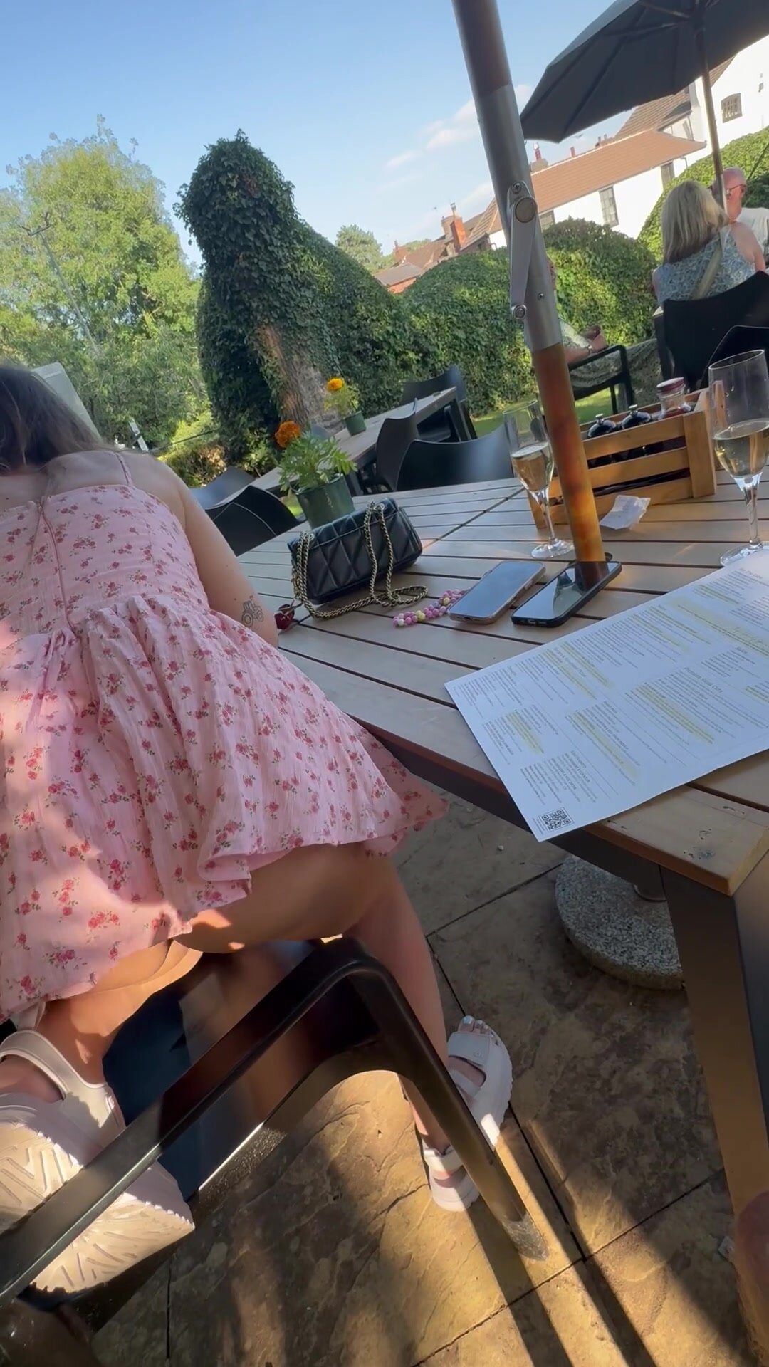 They have no idea there’s anything to see over here