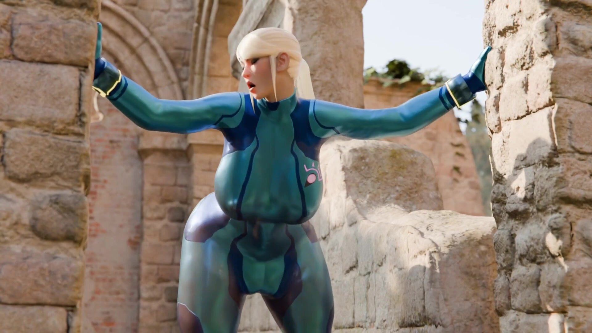 Samus can’t stop cumming