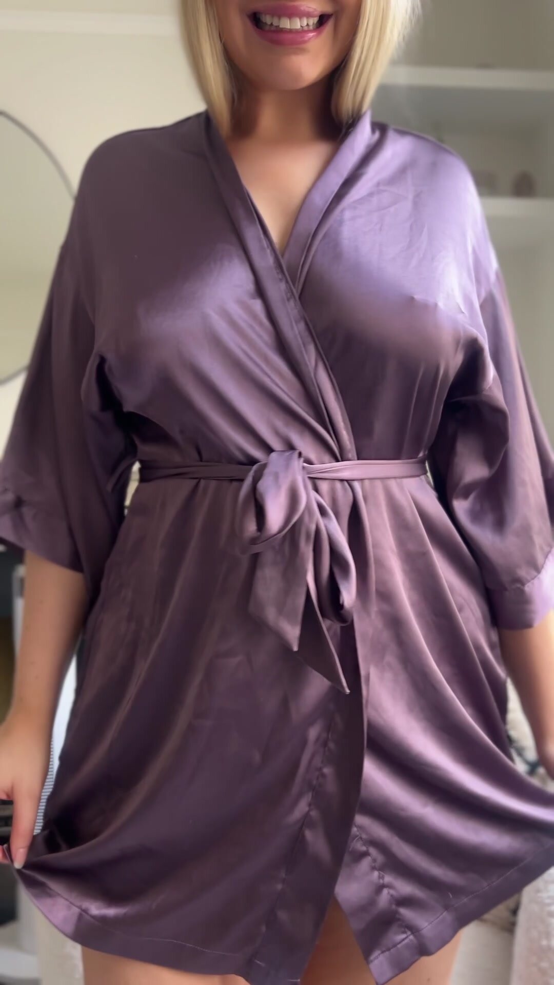 I’m the three B’s - British, Blonde and …