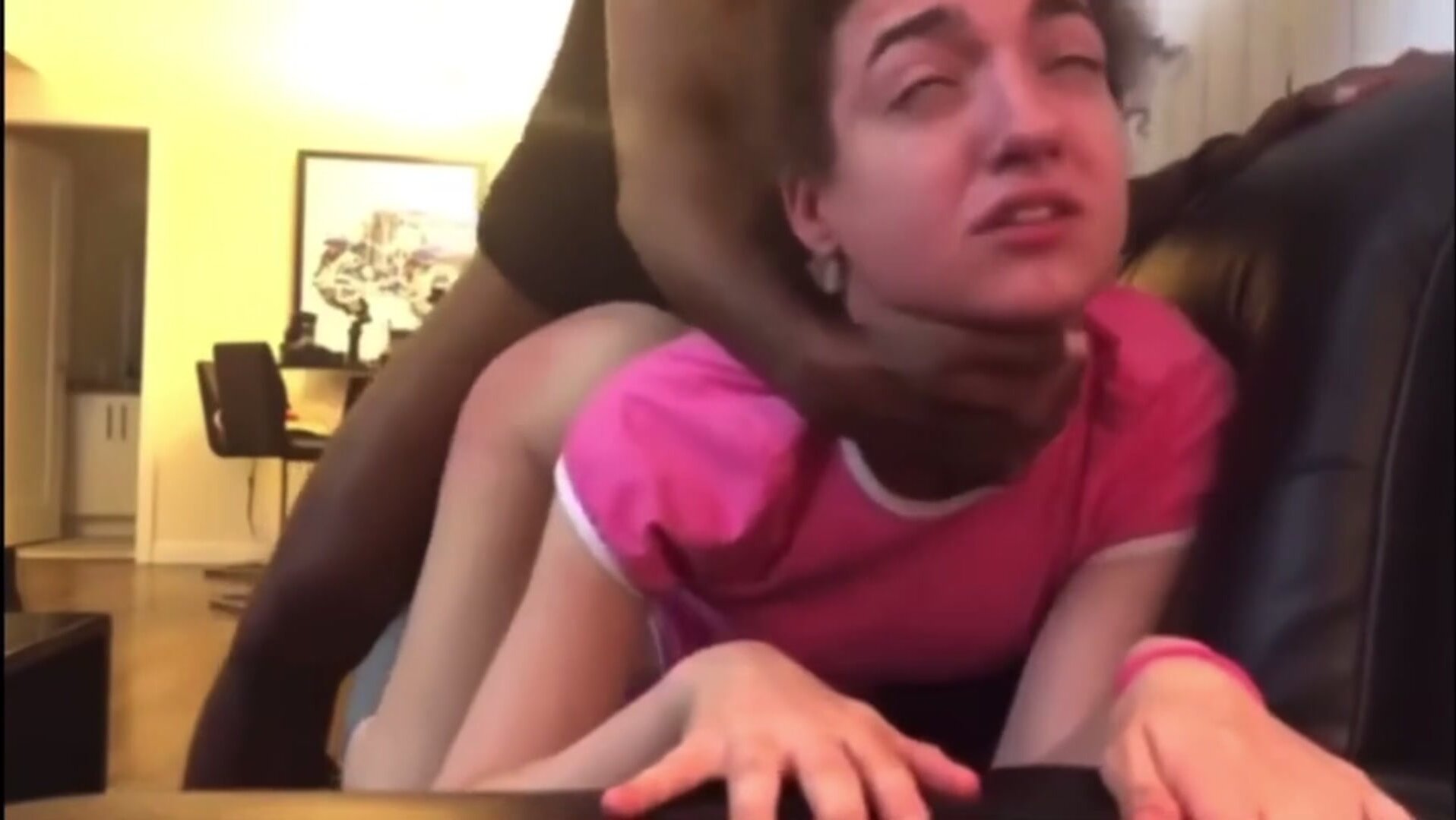 She’s so happy she finally fucked a black guy