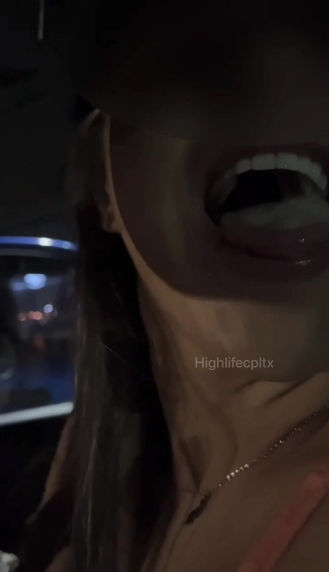 He watched me suck a bull in the car