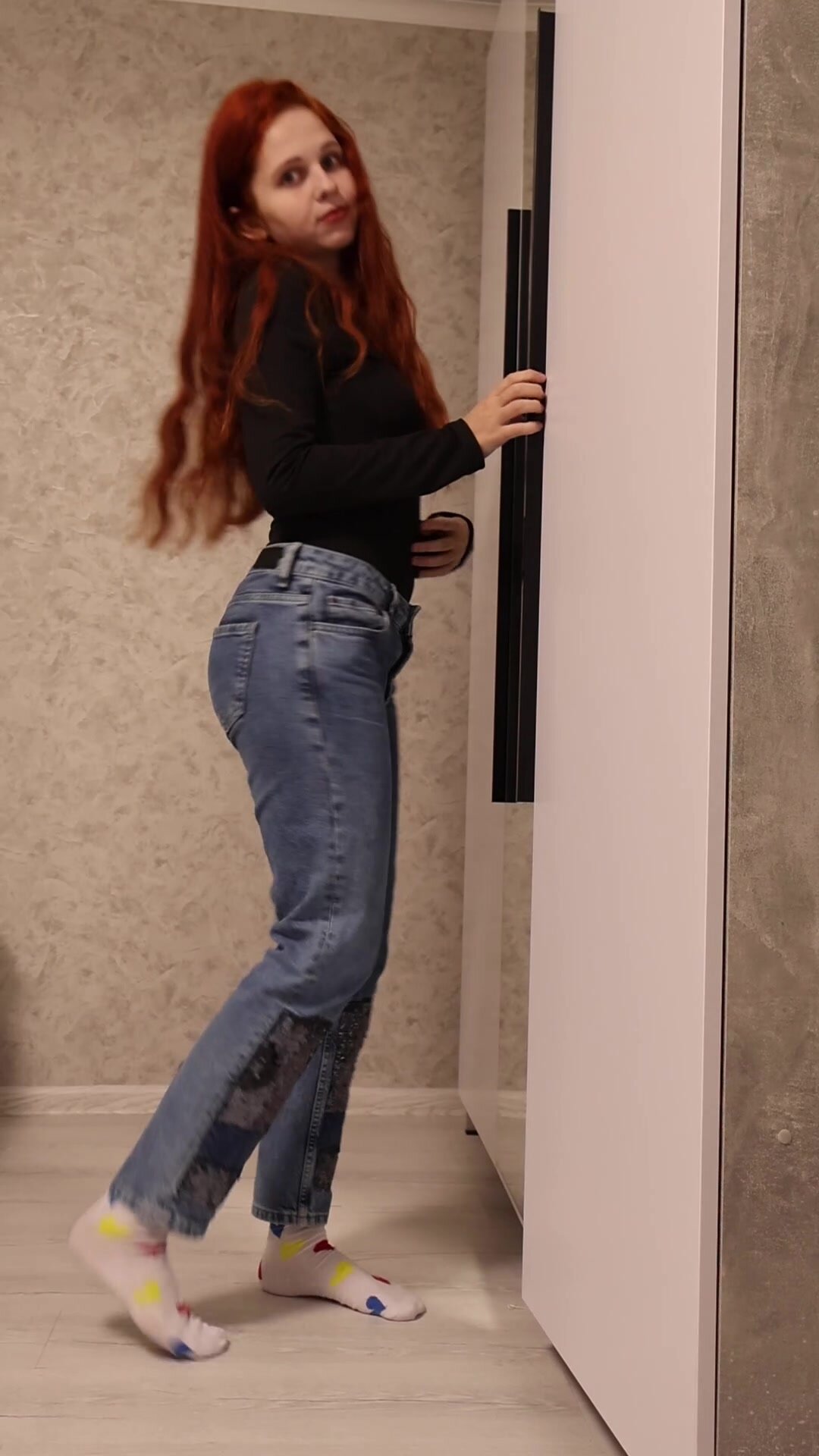 wild redhead appears