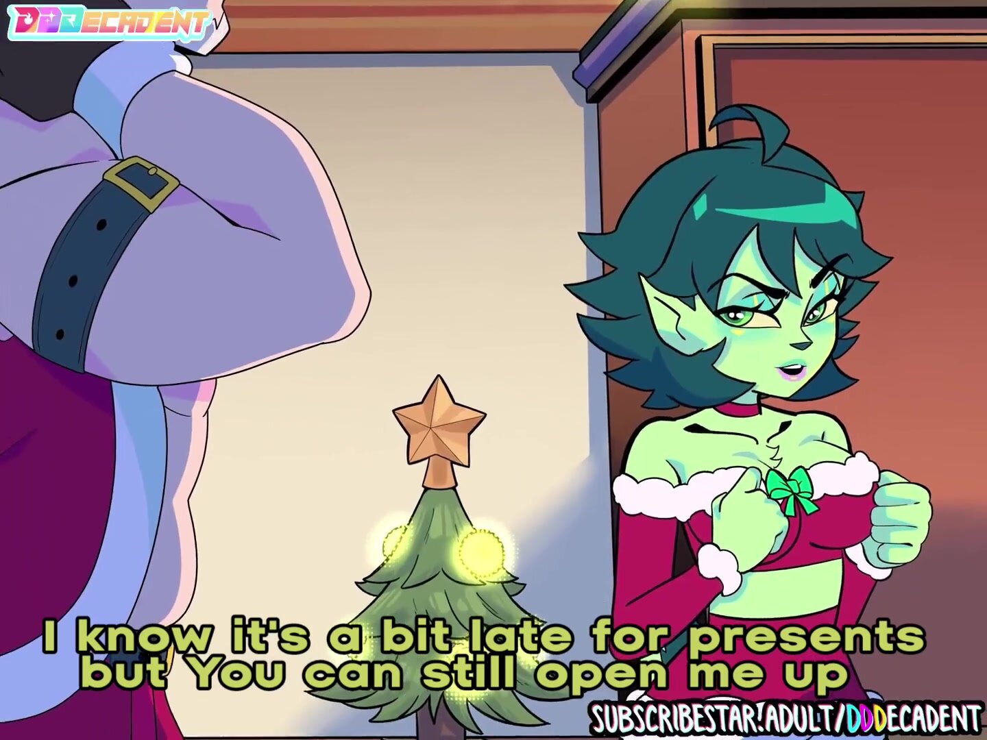 Santa got a nice present DDDecadent