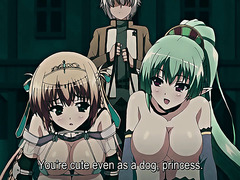 Elven Slut and Princess Become Slaves for Master - 2D Hentai